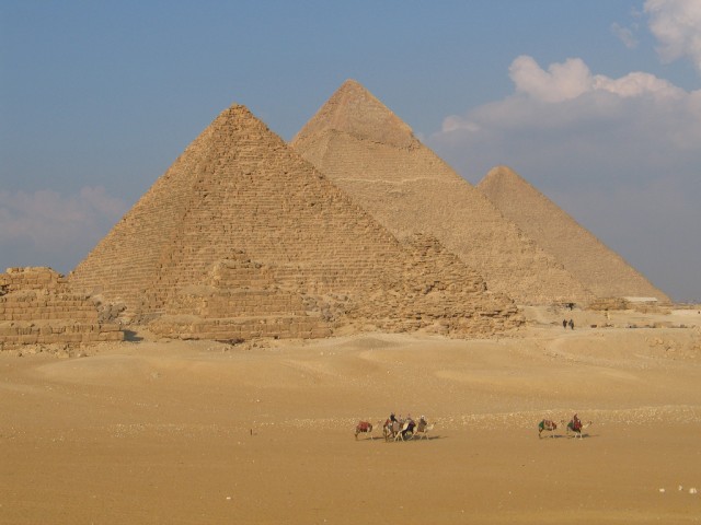 Giza Pyramids (Cairo, Egypt)